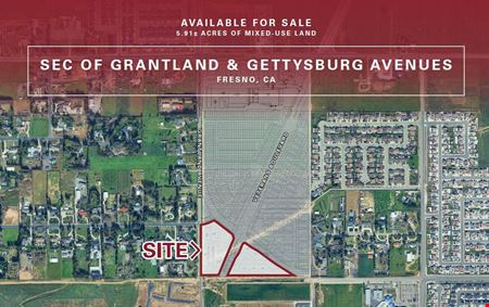VacantLand space for Sale at Shaw & Grantland Ave in Fresno