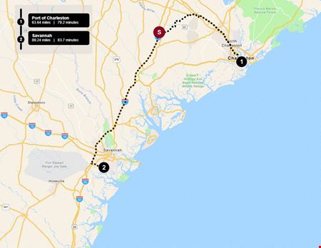 INTERSTATE 1-95 EXIT 62 | 11.37 AC MASSIVE IOS / TRUCKING INTERCHANGE SITE | OPPORTUNITY ZONE