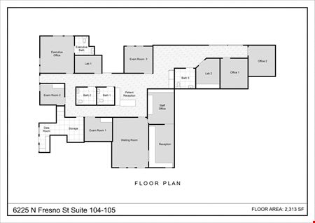 6225 N. Fresno St, Unit 104-105, Fresno