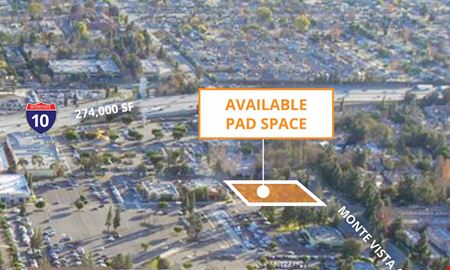 Retail space for Rent at Parcel Pad Opportunity in Montclair