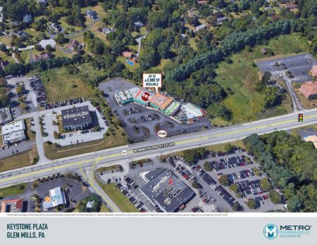 Retail space for Rent at Keystone Plaza in Glen Mills