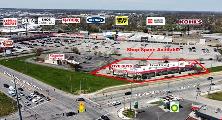 Retail space for Rent at Northcrest Shopping Center in Fort Wayne