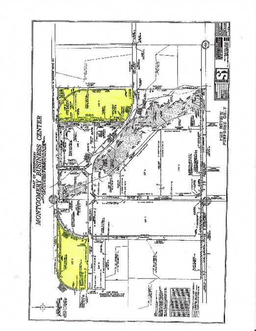 Last Remaining Lot in Montgomery Rail Center