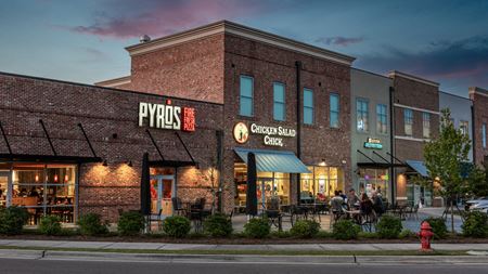 Commercial space at The District at Midtown in Hattiesburg
