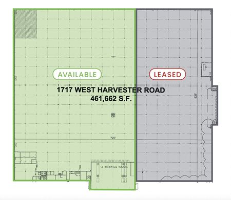 Industrial space for Rent at 1717 Harvester Rd in West Chicago