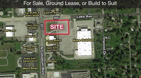 VacantLand space for Sale at Lake Avenue - 4230 (Outlot) in Fort Wayne