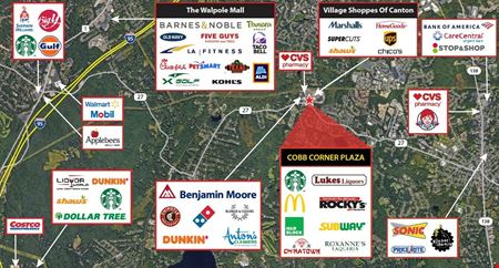 Canton, MA - Cobb Corner Plaza