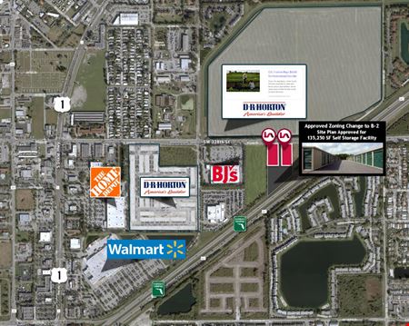 Retail space for Sale at 2 Outparcels Near Homestead Big Box Retailers in Homestead