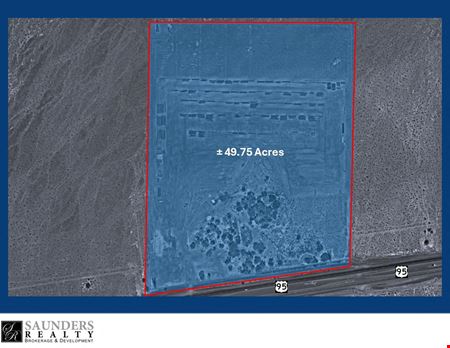 Commercial space at ± 49.75 Acres - Bordered by Creech Air Force Base in Las Vegas