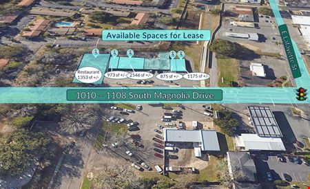Retail space for Rent at Tallahassee Retail for Lease on S Magnolia Dr. in Tallahassee