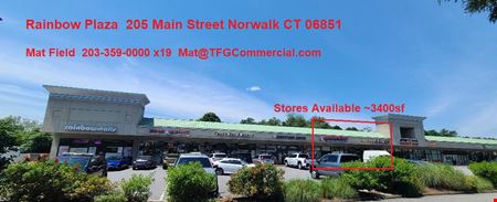 Retail space for Rent at Rainbow Plaza  205 Main Street in Norwalk