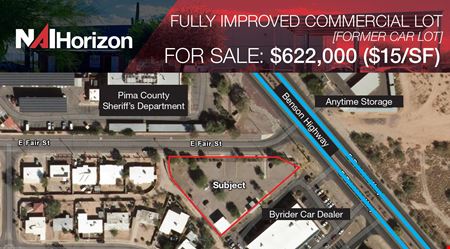 VacantLand space for Sale at 1740 E Fair Street at Benson Highway in Tucson