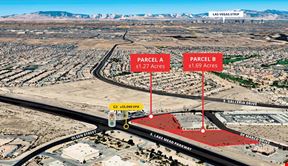 +/- 2.96 Acres | High-Visibility at signalized corner at Lake Mead Pkwy & Olsen Street