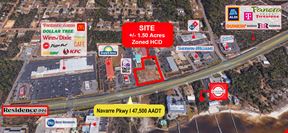 Prime 1.5-Acre Commercial Lot Near Navarre Beach