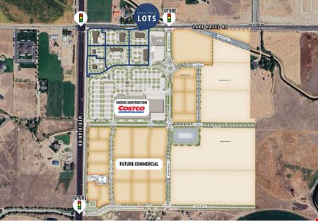 VacantLand space for Rent at Pinnacle Marketplace Commercial Lots in Meridian
