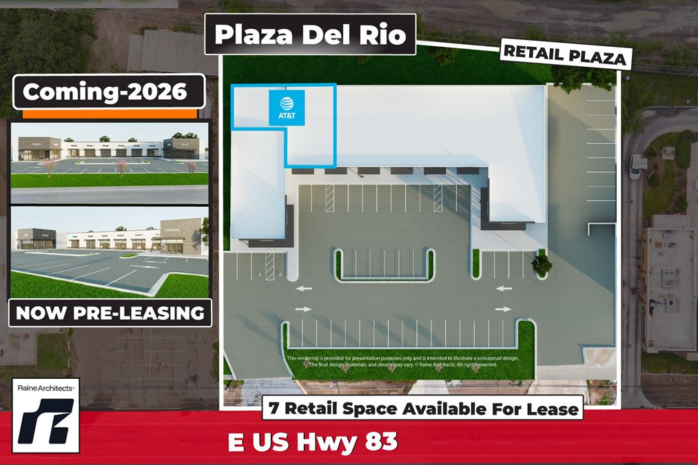 Legacy Plaza | Retail Space Available | Rio Grande City TX