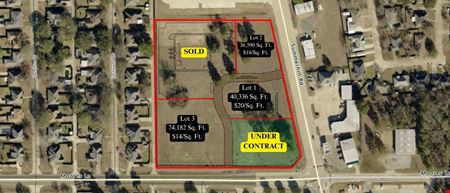 VacantLand space for Sale at Commercial Opportunity Up To 3.47 Acres in Texarkana