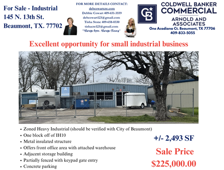 Commercial space at 145 N 13th St in Beaumont