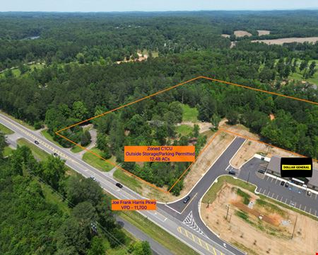 Office space for Rent at Secured Storage/Parking Lot + 2k/SF Building - Hwy 41 in Cartersville