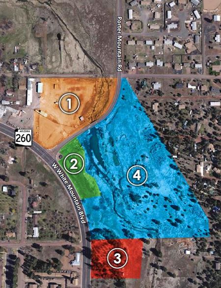 VacantLand space for Sale at Land - Porter Mountain Rd & W White Mountain Blvd in Pinetop