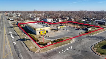 Retail space for Sale at FORMER CARWASH LOCATED NEAR MAPLE & WEST STREET in Wichita