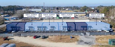 Industrial space for Rent at Multiple Industrial Sites with Adjacent Laydown Yards Available in North Charleston