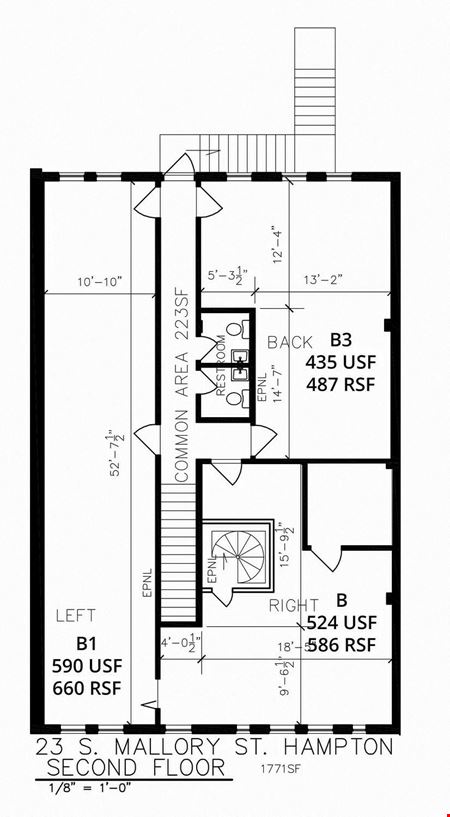 Office space for Rent at 23 South Mallory Street in Hampton
