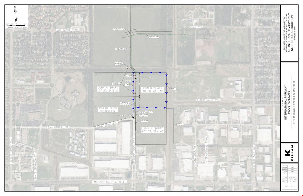 John H. Shary Industrial Lots
