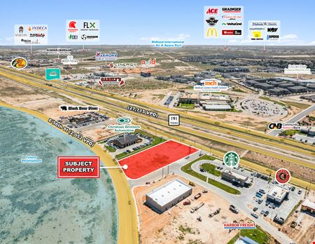 Prime Odessa Retail Pad Opportunity Adjacent to Starbucks & National Retailers