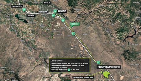 VacantLand space for Sale at ± 40 ACRE DEVELOPMENT OPPORTUNITY | GREATLY REDUCED PRICE! MOUNTAIN HOME in Mountain Home