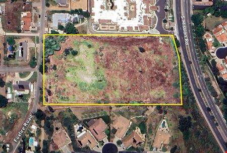 Land space for Sale at 5.04 AC Residential Land in Fallbrook