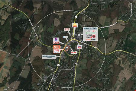 Retail space for Rent at 26011 Ridge Road in Damascus
