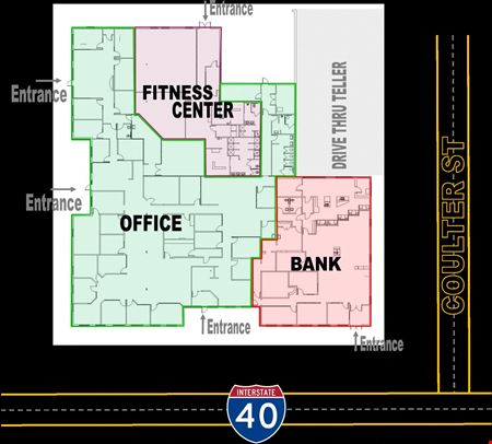 Retail space for Rent at 7205 I-40 West in Amarillo
