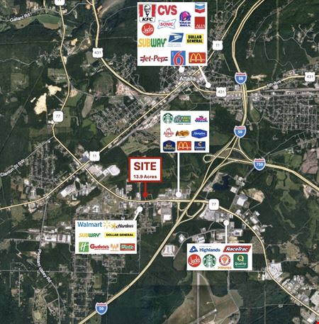 13.90 ACRES OF VACANT LAND ON GILBERT FERRY ROAD
