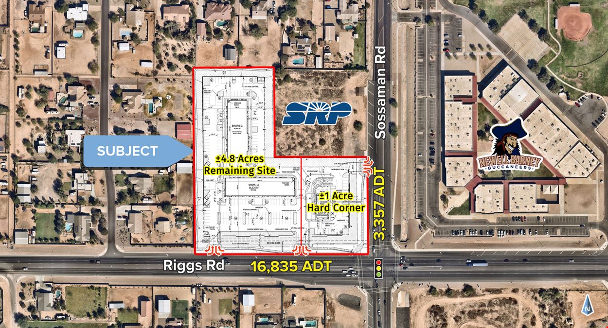 NWC Sossaman Rd & Riggs Rd - 19126 E Riggs Rd, Queen Creek, AZ 85142
