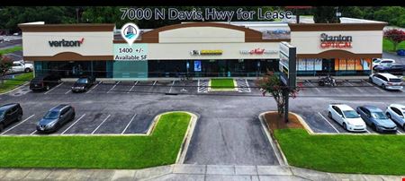 Retail space for Rent at National Anchored Strip Center in Pensacola