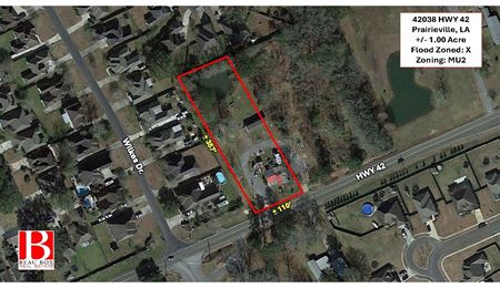 VacantLand space for Sale at 40238 Louisiana 42 in Prairieville