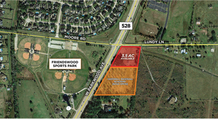 VacantLand space for Sale at ±3 Acres FM 528 in Friendswood