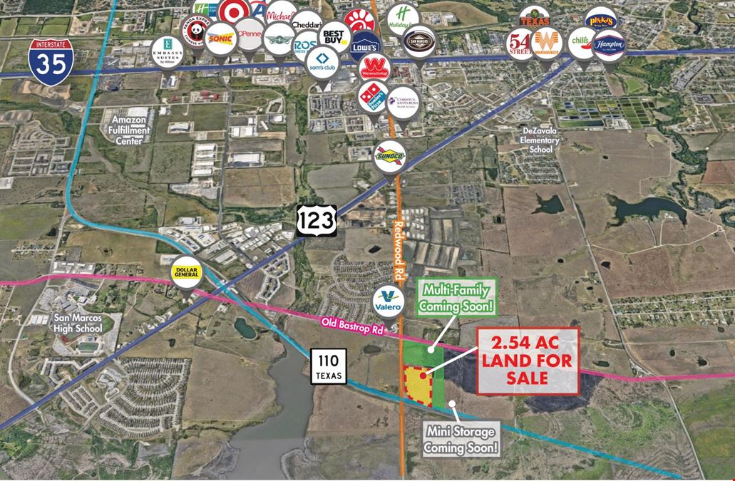 Redwood Rd (County Rd 245) Old Bastrop (FM 110) - Lot 2