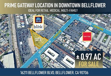 Retail space for Sale at 16211 Bellflower Blvd in Bellflower