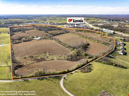 +/- 75 Acre Commercial Development Site - Madison County - Richmond FOR SALE