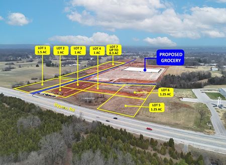 VacantLand space for Sale at Proposed Grocery Anchored Retail Outlots in Brandenburg