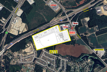 VacantLand space for Rent at Chicken Foot Rd & Corporation Dr in Hope Mills
