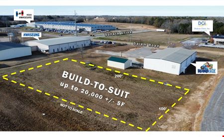 VacantLand space for Rent at Salem Rd, Enterprise, AL | Build-to-Suit in Enterprise