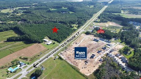 VacantLand space for Sale at 34.45 Acres For Sale Highway 17 in Brunswick County