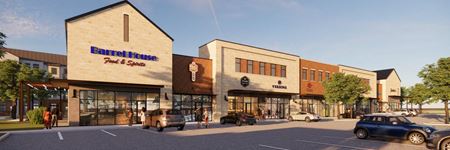 Retail space for Rent at Silveron Park in Flower Mound
