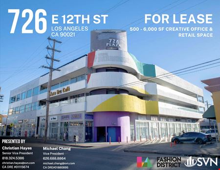 Office space for Rent at 726 E 12th St in Los Angeles