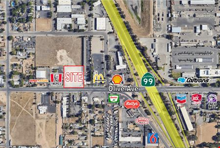 Commercial space at ±1.26 Acre Parcel Available off CA-99 in Fresno