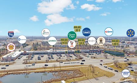 Retail space for Rent at Country Corners in Howell