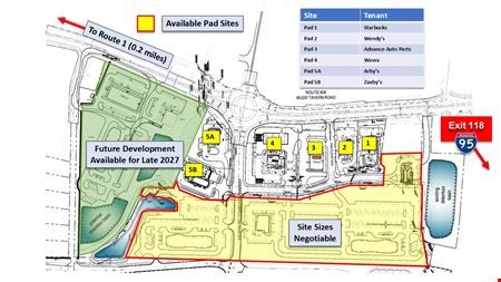 Thornburg Exit 118 Pad Sites